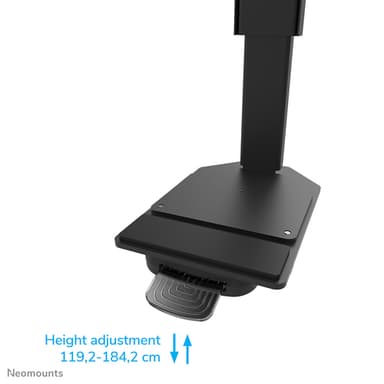 Neomounts FL55-975BL1 TV trolley 75-115" - motorised view 7