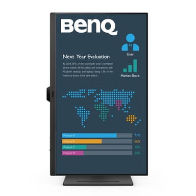 BenQ BL3290QT computer monitor 80 cm (31.5") 2560 x 1440 pixels Quad HD LED Black view 3