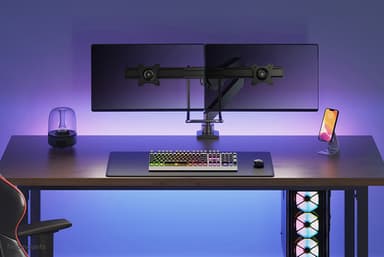 Neomounts NM-D775DXBLACK Monitor arm 10-32" - gas spring - Topfix - 180°-stop view 15