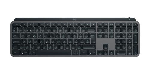 Logitech Master MX Keys Combo for Bussiness keyboard Mouse included Office RF Wireless + Bluetooth QWERTZ Swiss Graphite