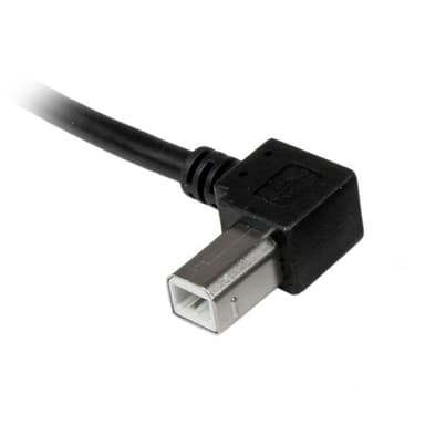 StarTech.com 2m USB 2.0 A to Left Angle B Cable - M/M view 4