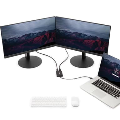StarTech.com USB 3.0 to Dual DisplayPort Adapter - 4K 60Hz view 5