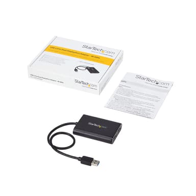 StarTech.com USB 3.0 to Dual DisplayPort Adapter - 4K 60Hz view 7