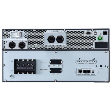 APC Easy UPS On-Line, 6kVA/6kW, Lithium-ion, Rack/Tower 5U, 230V, 1 Hard wire (1P+N+E) outlet, Intelligent Card Slot, Extended runtime, W/ rail kit view 7