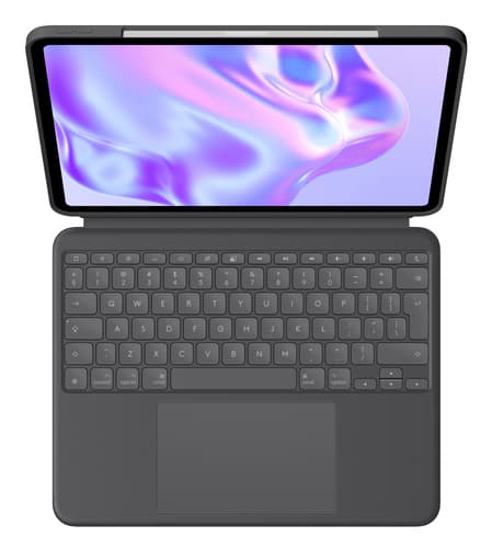 Logitech Combo Touch QWERTY UK English Smart Connector Gray