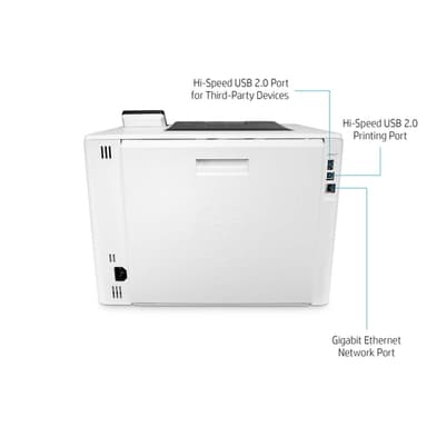 HP Color LaserJet Enterprise M455dn view 10