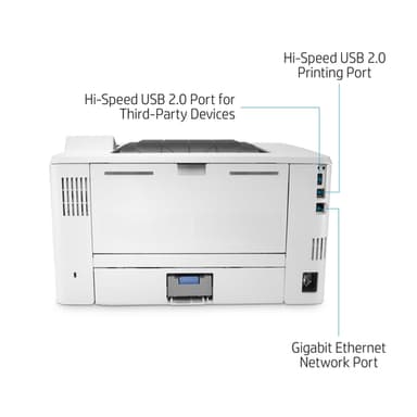 HP LaserJet Enterprise M406dn view 12