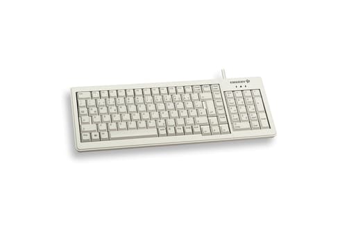 CHERRY XS G84-5200 keyboard Office USB + PS/2 AZERTY French Grey