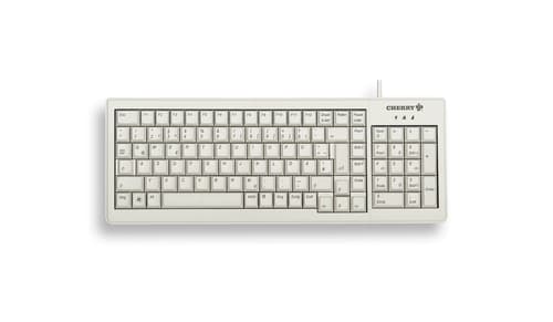 CHERRY XS G84-5200 keyboard Office USB + PS/2 AZERTY French Grey