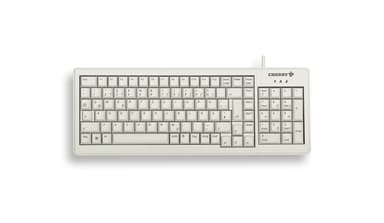 CHERRY XS G84-5200 keyboard Office USB + PS/2 AZERTY French Grey view 1