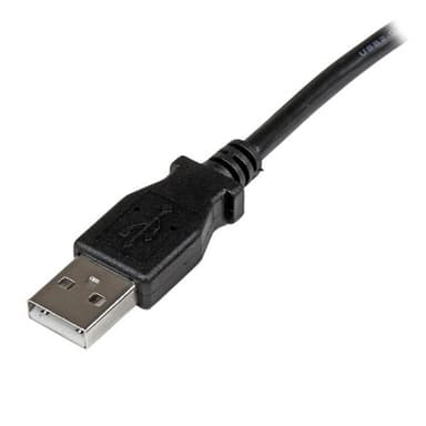 StarTech.com 2m USB 2.0 A to Left Angle B Cable - M/M view 2