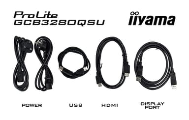 iiyama G-MASTER GCB3280QSU-B2 computer monitor 80 cm (31.5") 2560 x 1440 pixels Dual QHD LED Black view 12