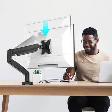 j5create JTSA101 Ergonomic Monitor Mount, Black view 8