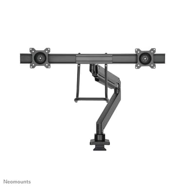 Neomounts NM-D775DXBLACK Monitor arm 10-32" - gas spring - Topfix - 180°-stop view 3