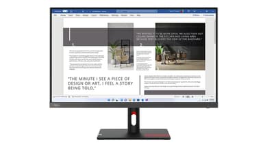 Lenovo ThinkVision S27i-30 computer monitor 68.6 cm (27") 1920 x 1080 pixels Full HD LED Grey view 3