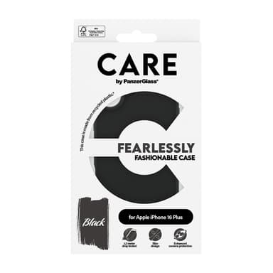 PanzerGlass CARE™ by ® Case Black iPhone 16 Plus view 3