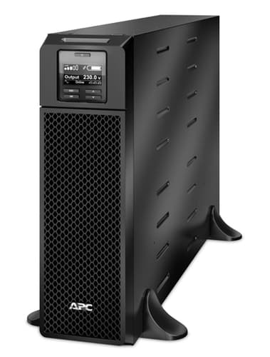 APC Smart-UPS On-Line, 5kVA, Tower, 230V, 6x C13+4x C19 IEC outlets, Network Card+SmartSlot, Extended runtime, W/O rail kit view 1