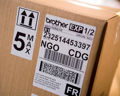 Brother QL-1110NWBC label printer Direct thermal 300 x 300 DPI 110 mm/sec Wired & Wireless DK Wi-Fi Bluetooth view 5