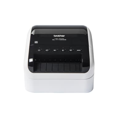 Brother QL-1110NWBC label printer Direct thermal 300 x 300 DPI 110 mm/sec Wired & Wireless DK Wi-Fi Bluetooth view 1