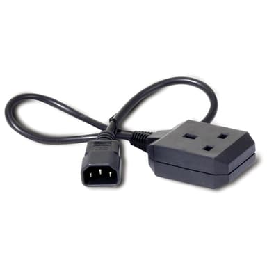 APC Power Cord, C14 to BS1363 (UK), 0.6m view 2