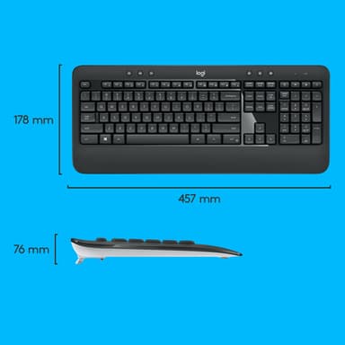 Logitech MK540 Advanced view 11