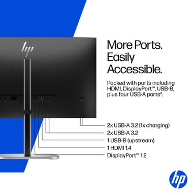 HP Series 5 Pro 27 inch FHD Monitor - 527pf view 4