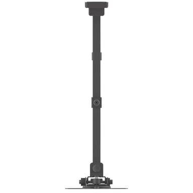 Manhattan Wall Mount for TV & Monitors (Full Motion), For screens 13" to 27", VESA compatibility: 75x75mm and 100x100mm - check the dimensions of the four mounting holes on back of screen to ensure it fits, Max 20kg, Black, Bracket view 5