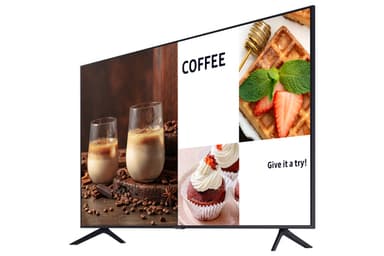 Samsung BE43C-H Digital signage flat panel 109.2 cm (43") LED Wi-Fi 4K Ultra HD Black Built-in processor Tizen 16/7 view 5