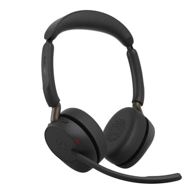 Jabra Evolve3 65 MS - USB-A with Dongle - Stereo (Charging Stand) view 1