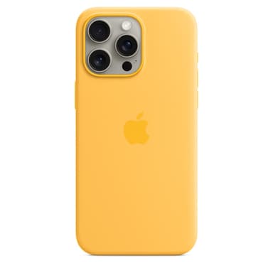 Apple iPhone 15 Pro Max Silicone Case with MagSafe - Sunshine view 1