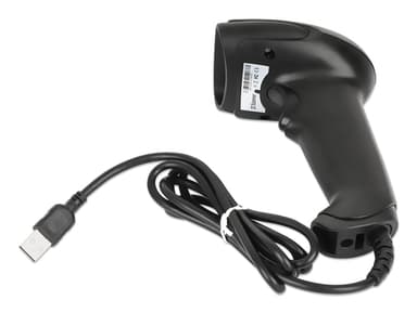 Manhattan Contact CCD Handheld Barcode Scanner, USB, 60mm Scan Width, Cable 152cm, Max Ambient Light 5,000 lux (sunlight), Black, Three Year Warranty view 7