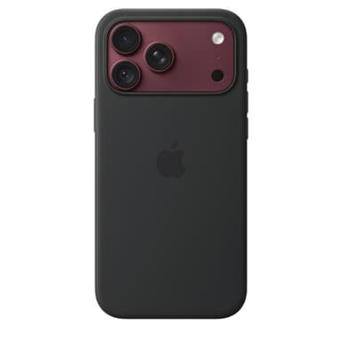 Apple iPhone 18 Pro Max Silicone Case with MagSafe - Black view 2