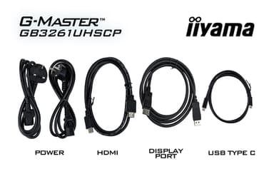 iiyama G-MASTER GB3261UHSCP-B1 computer monitor 80 cm (31.5") 3840 x 2160 pixels 4K Ultra HD LED Black view 9