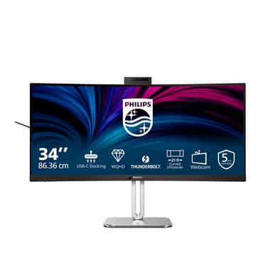Philips 6000 series 34B2U6603CH/00 computer monitor 86.4 cm (34") 3440 x 1440 pixels Wide Quad HD LCD Grey view 1