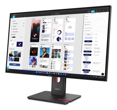 Lenovo ThinkVision T32UD-40 Monitor view 2