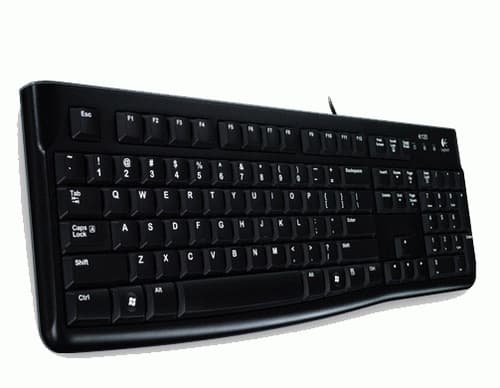 Logitech K120 Corded Keyboard (QWERTZ) — 920-002491