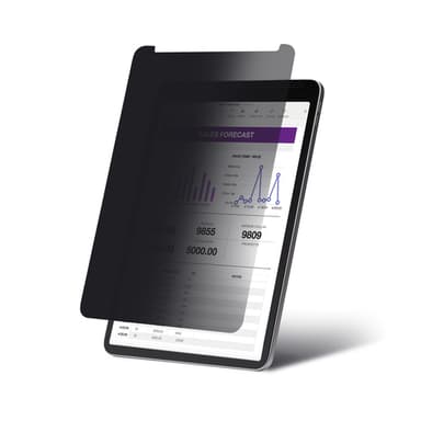 StarTech.com 4-Way Privacy Screen For 12.9-inch iPad Pro, 3rd Gen and Up, For Portrait/Landscape, Touch-Enabled, +/- 30 Deg. View, Blocks up to 51% Blue Light, Matte view 1