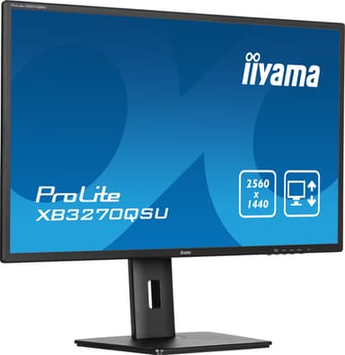 iiyama ProLite XB3270QSU-B1 computer monitor 80 cm (31.5") 2560 x 1440 pixels Quad HD LED Black view 7