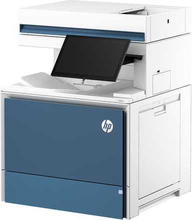 HP Color LaserJet Enterprise Flow MFP 6800zf Printer view 4