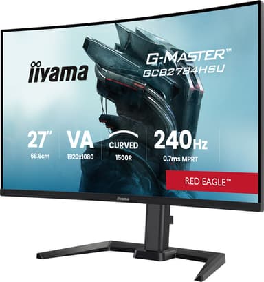 iiyama G-MASTER GCB2784HSU-B1 computer monitor 68.6 cm (27") 1920 x 1080 pixels Full HD LCD Black view 3
