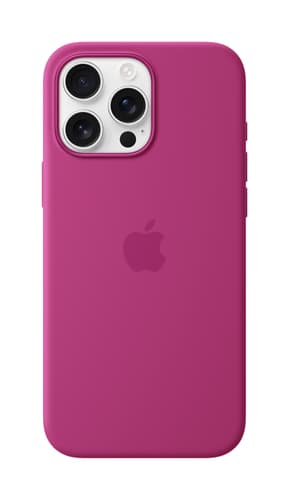 Apple iPhone 16 Pro Max Silicone Case with MagSafe - Fuchsia view 1