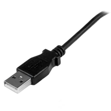 StarTech.com 1m Micro USB Cable - A to Up Angle Micro B view 3
