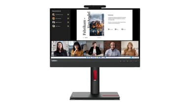 Lenovo ThinkCentre Tiny-In-One 22 Gen 5 computer monitor 54.6 cm (21.5") 1920 x 1080 pixels Full HD LED Black view 1