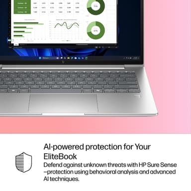 HP EliteBook 6 G1iR Wolf Pro Security Edition Intel Core 5 120U Laptop 35.6 cm (14") WUXGA 16 GB DDR5-SDRAM 512 GB SSD Wi-Fi 6E (802.11ax) Windows 11 Pro Silver view 5