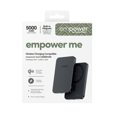 PanzerGlass empower™ by ® empower™ Bank | 5000mAh | Space Black view 3