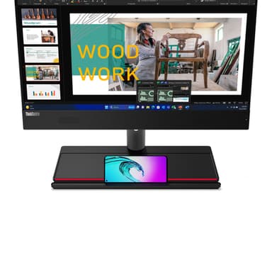 Lenovo ThinkCentre M90a Gen 5 Intel® Core™ i5 i5-14500 60.5 cm (23.8") 1920 x 1080 pixels All-in-One PC 16 GB DDR5-SDRAM 512 GB SSD Windows 11 Pro Wi-Fi 6E (802.11ax) Black view 8