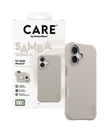 PanzerGlass CARE™ by ® Samba Case Vanilla w. MagSafe iPhone 17 view 5