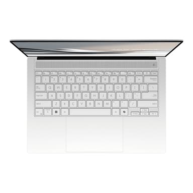 ASUS Zenbook S14 UX5406SA-PZ228W laptop Copilot+ PC Intel Core Ultra 7 256V 35.6 cm (14") Touchscreen 3K 16 GB LPDDR5x-SDRAM 1 TB SSD Wi-Fi 7 (802.11be) Windows 11 Home White view 5