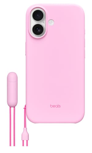 Apple Beats iPhone 17 Kickstand Case with MagSafe and Camera Control - Pebble Pink view 1