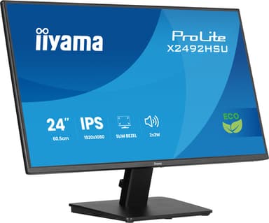 iiyama ProLite X2492HSU-B1 computer monitor 60.5 cm (23.8") 1920 x 1080 pixels Full HD LED Black view 5